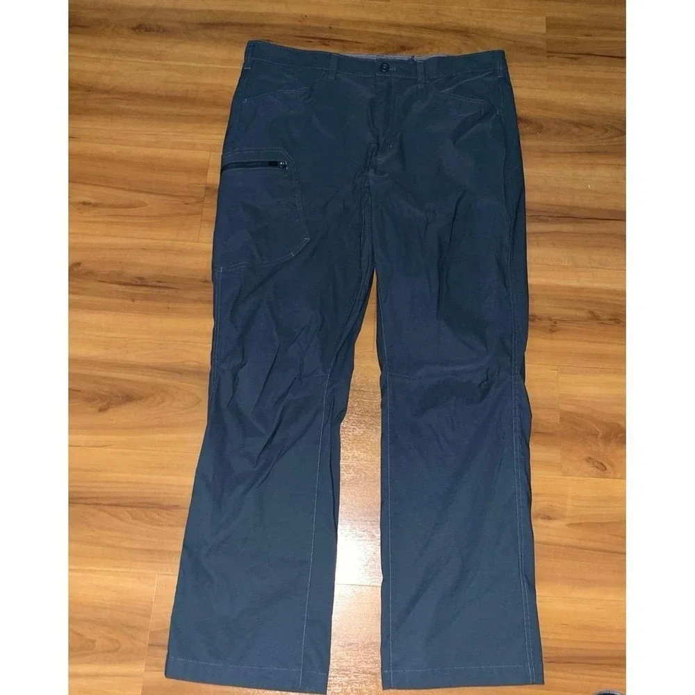 Mens Eddie Bauer Performance Hiking Utility Straight Leg Travel Pants